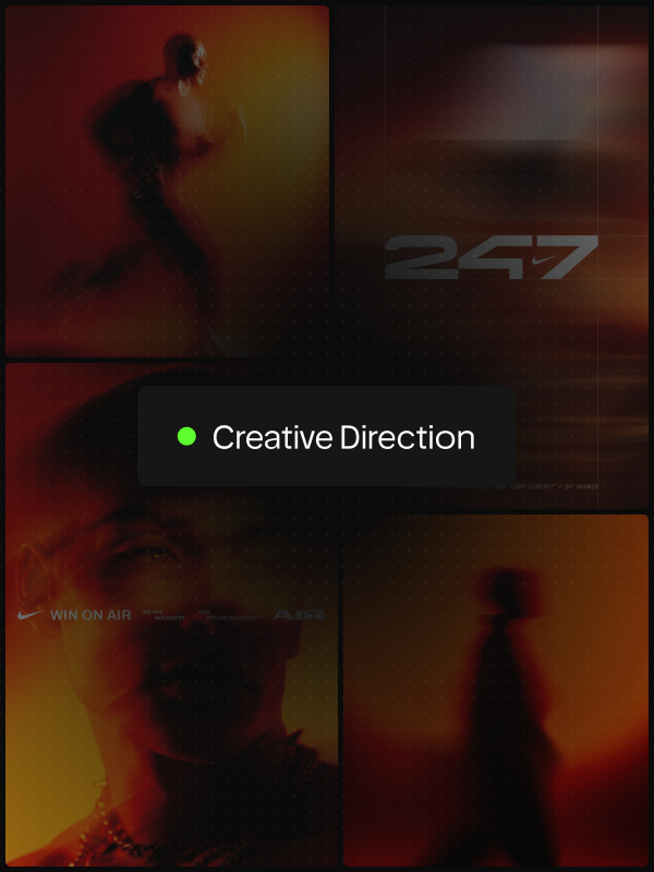 Creative direction reference board